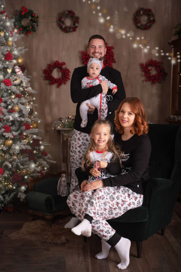 Ženska pidžama - Božićna