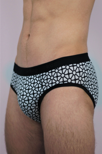 Muške gaće Slip premium - print Geometric