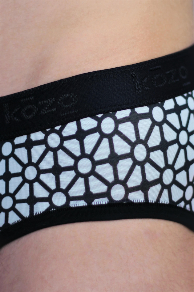 Muške gaće Slip premium - print Geometric