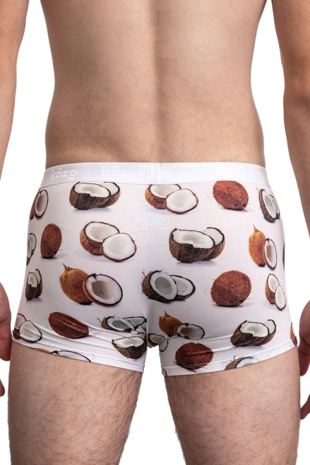 Muške bokserice Hipster - print Kokos