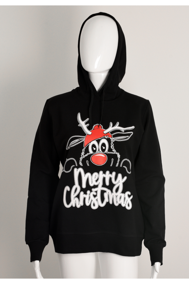 Ženska božićna Hoodie - Sob