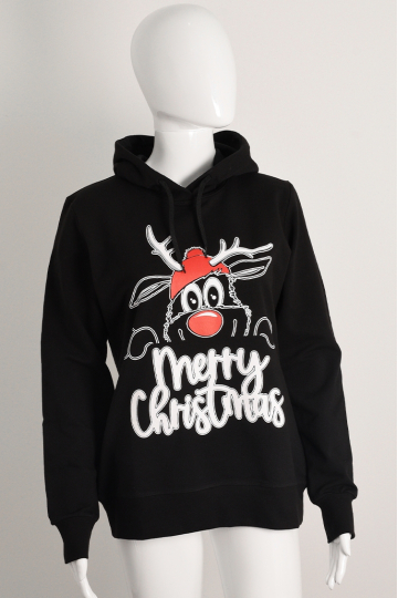 Ženska božićna Hoodie - Sob