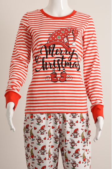 Ženska božićna pidžama - Vilenjaci
