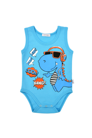 Baby bodi bez rukava - Dino