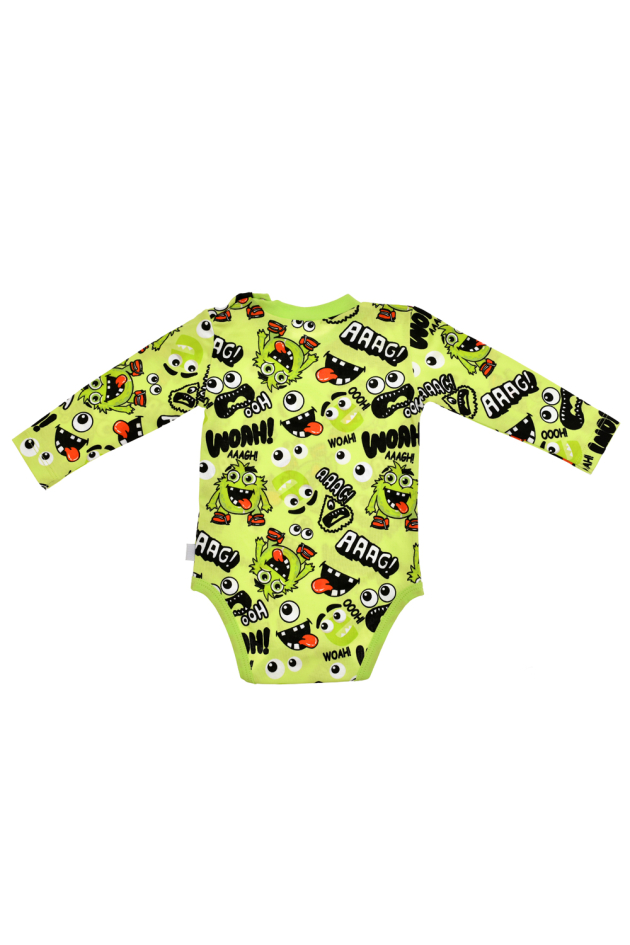 Baby bodi dugi rukav - Monster
