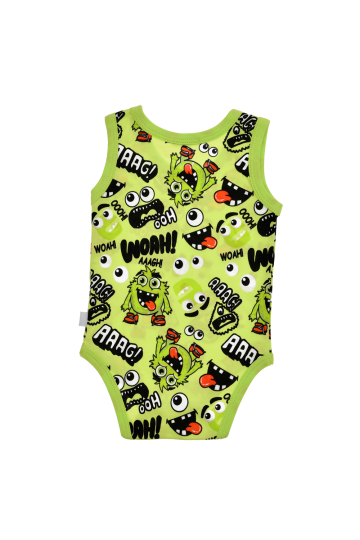 Baby bodi bez rukava - Monster
