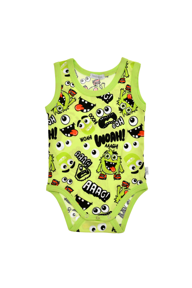 Baby bodi bez rukava - Monster
