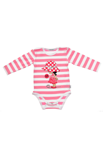 Baby bodi dugi rukav - Dots