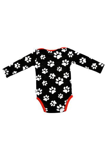 Baby bodi dugi rukav - Footprint