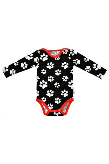 Baby bodi dugi rukav - Footprint