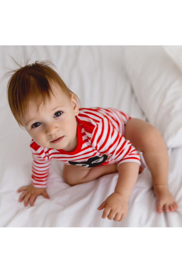 Baby bodi dugi rukav - Footprint