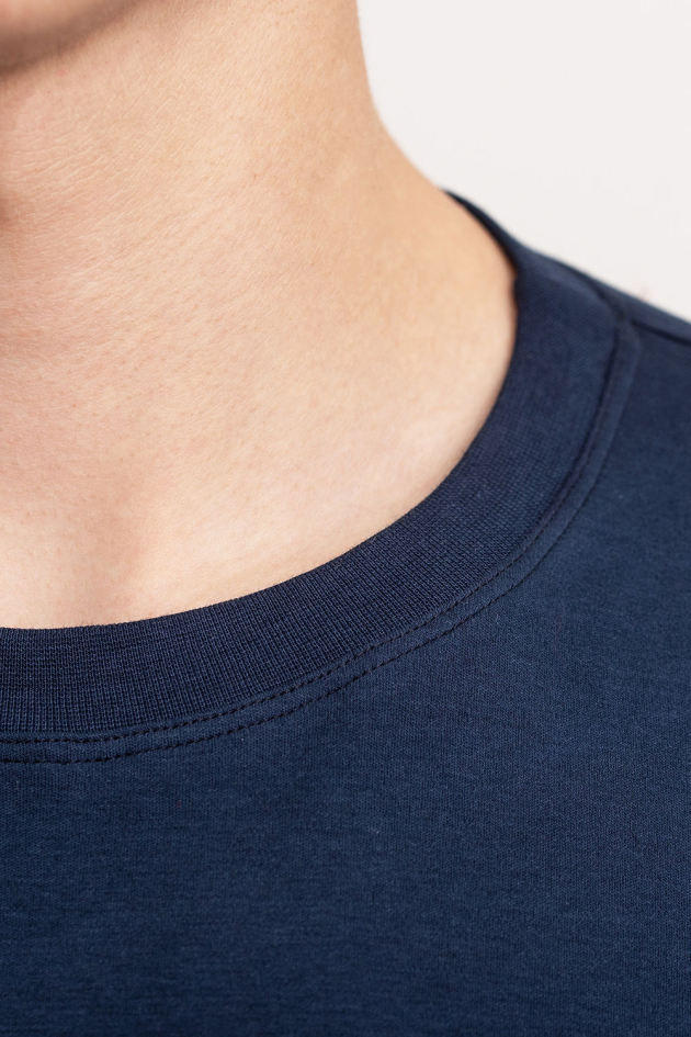 Muška pidžama Navy Blue - produženi gornji dio