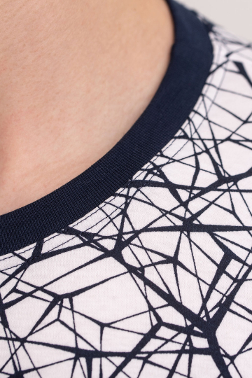 Muška pidžama Web - produženi gornji dio 