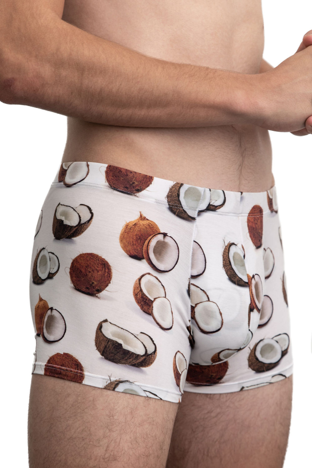 Muške bokserice - print Kokos