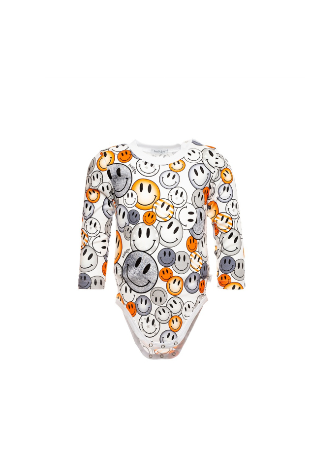 Baby bodi dugi rukav - Smiley