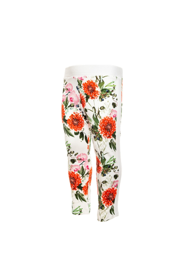 Dječje hlače - Red flowers
